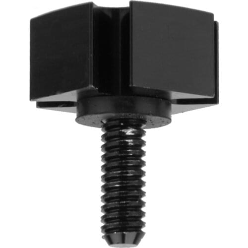 Replacement 1/4 '' Aluminum Black Cross Seat Bracket Screw Screw for