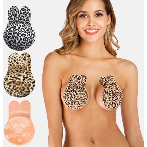 2pcs 1pair Front Strapless lette push up bra Silicone Bra Push Up Self Adhesive Sexy Women Invisible s Nipple Cover Stickers