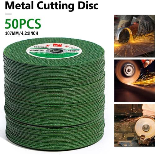 25/50PCS Cutting Discs Stainless Steel Metal Grinding Wheel Resin Double Mesh Ultra-Thin Polishing Piece For 100 Angle Grinder