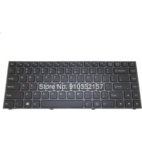 English Backlit Keyboard For CLEVO P640HJ P640RE P640RF P641HJ P641RE P641RF MP-13C23USJ4306 MP-13C23USJ43061 6-80-N13B0-012-1