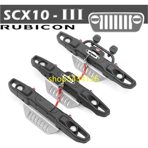 Car Toy Front Bumper Guard For Car AXIAL SCX10 III rc jeep-wrangler RUBICON accessories scx-10 iii parts