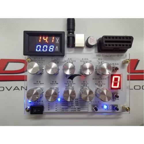 Car ECU Simulator/OBD Simulator/J1939/OBD II/ELM327 Development Test/CAN