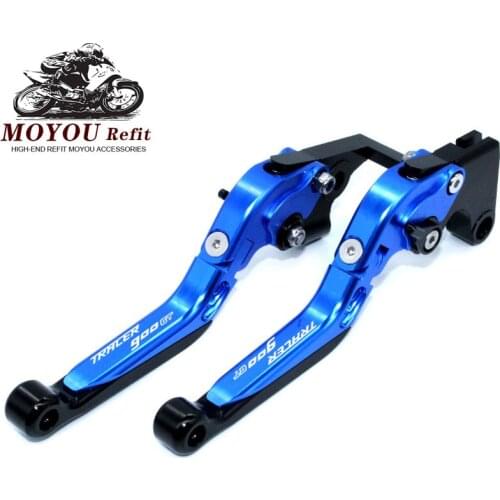 For YAMAHA TRACER 900 GT TRACER900 Tracer 900GT 2018 2019 Motorcycle CNC Adjustable Folding Extendable Brake Clutch Lever