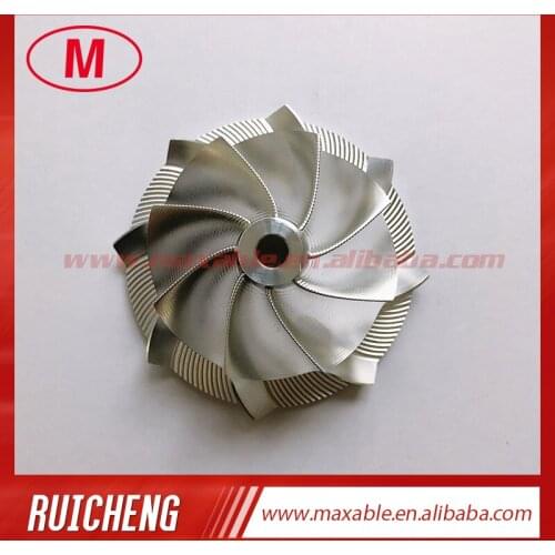 GTX2867R GEN ll 49.63/67.40mm 8+0 blades point milling high performance turbo billet/milling/aluminum 2618 compressor wheel