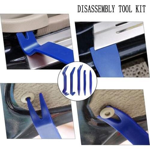 Good Usage Car Disassembly Interior Kit 4pcs/Set Audio Removal Trim Panel Dashboard Car DVD Player Auto Removal Hand Tool