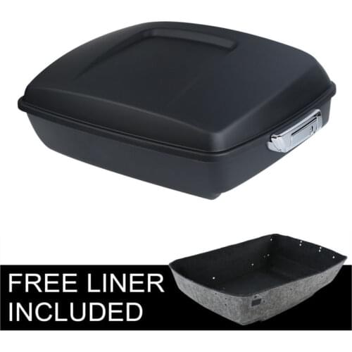 Motorcycle Chopped Trunk Top Case For Harley Tour Pak Touring Electra Street Glide Road King Glide FLHR FLHX 14-20 tail box