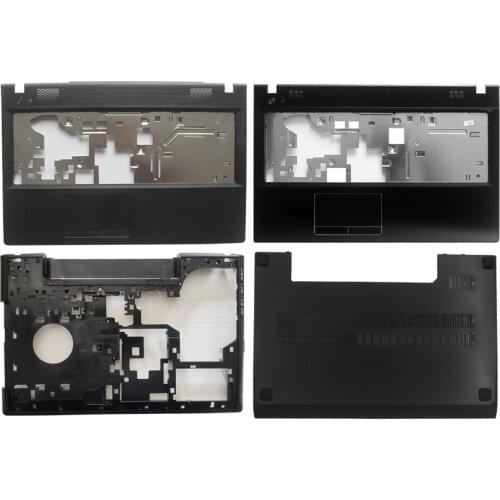 NEW For Lenovo G500 G505 G510 G590 Laptop Front Cover Palmrest COVER/Bottom Case Base Cover/laptop case back cover black