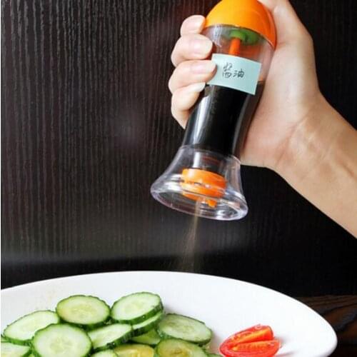Plastic Seasoning Bottle Olive Oil Spray Pot Small Vinegar Bottle Portable Cooking Oil Sprayer Bottle