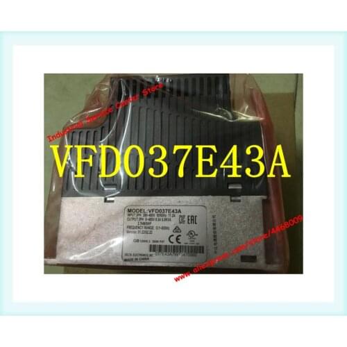 VFD Delta Inverter Frequency Converter VFD037E43A 3.7KW 5HP 3 PHASE 380V 8.2A 600HZ New In Box