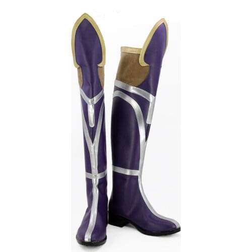 LOL Fiora Cosplay Boots The Grand Duelist Soaring Sword Fiora Cosplay Shoes LOL Cosplay Custom Made