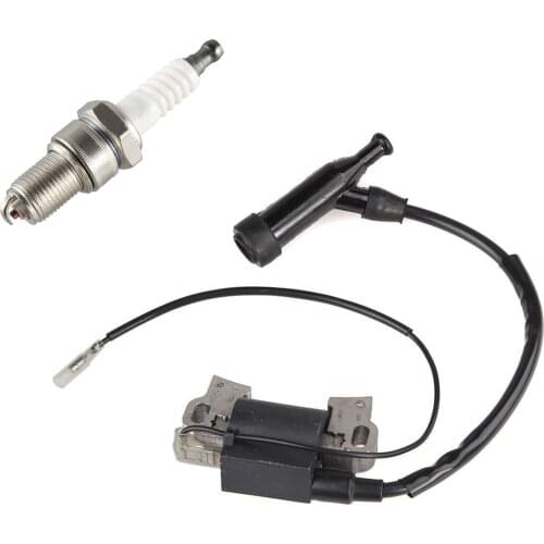 Ignition Coil Spark Plug For Honda GX340 11HP & GX390 13HP Generator Mowers