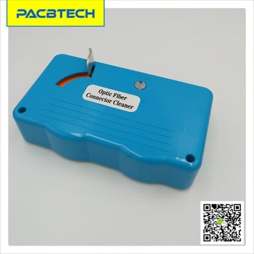 Optical Fiber Connector Cleaner Fiber Conector 550 Times Cassette Cleaner Cleaning Box Cleaned:SC,SC2,FC,ST,DIN,D4,MU,LC,MT