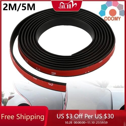 Y-shaped Rubber Noise Insulation Weatherstrip Car Door Seal Strip Soundproof Car Seal Strong adhensive car accesories