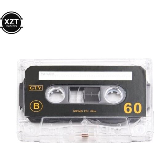 1pc Standard Cassette Blank Tape Empty 60 Minutes Audio Recording For Speech Music Player Universal