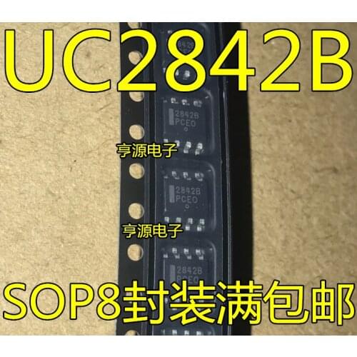 10PCS UC2842 UC2842B SOP-8 - DC DC