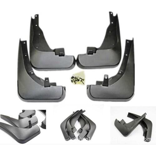 4pcs Premium Auto Front&Rear Heavy Duty Molded Flares Splash Mud Flaps Guards Fenders For Infiniti EX25/EX35/QX50 2008-2019