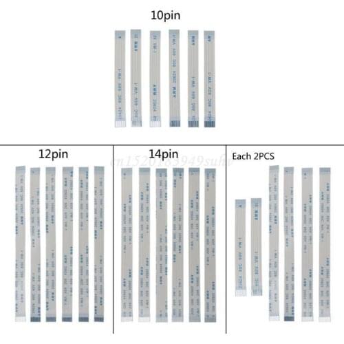 6Pcs 10Pin 12Pin 14Pin Touch Pad Power Button Switch Ribbon Flex Cable For PS4 Controller Charging Board Q81E
