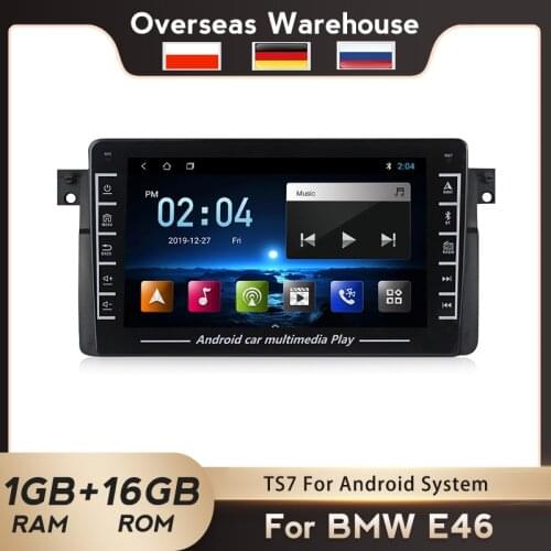 2.5D HD IPS Screen 2 Din Android Car Radio For BMW E46 M3 Coupe 318/320/325/330/335 Multimedia Video Player GPS Navigation SWC
