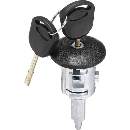 FORD TRANSIT MK6 MK7 FRONT DOOR LOCK BARREL RIGHT 2 KEYS DRIVER SIDE LATCH