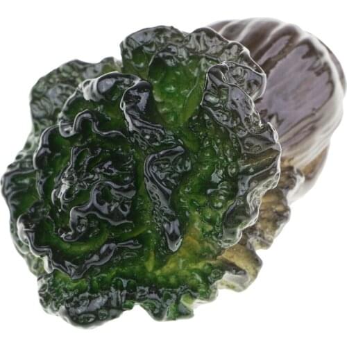 Color Changing Tea Pet Cabbage Resin Tea Play Creative Personality Tea Tray Ornaments Decorative Tea Tray Lucky Decor Represent