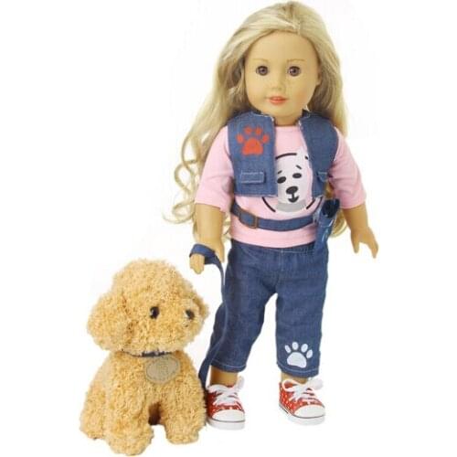 18-inch Girl Doll Clothes pants set for 18" Alexander Baby Doll play toys baby girl Christmas gifts