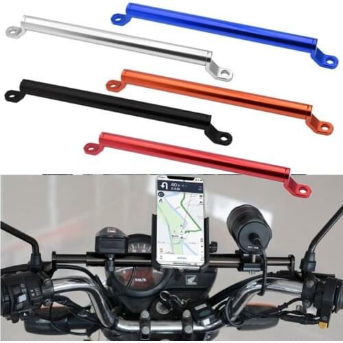 Motorcycle Headlamp Bracket Aluminum Alloy Balance Bar For Bicycle Electric Car With Inner Hexagonal Wrench Fixed Small Screw