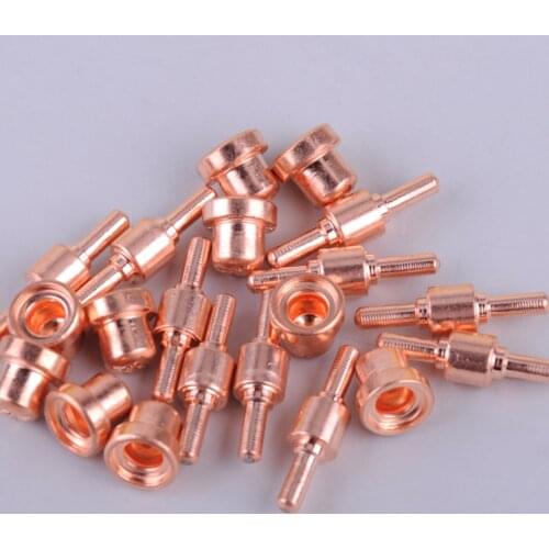 LETAOSK 10 Sets Tips Nozzles Electrodes Fit for LG-40 PT-31 CUT40 CUT50 Plasma Cutter Cutting TorchAccessories