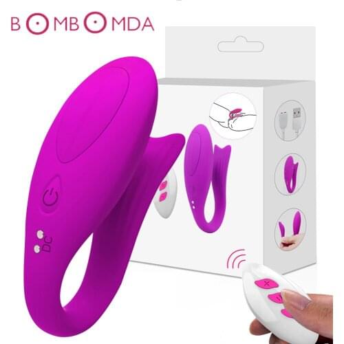 Wearable Vibrator for Women U Type Dildo Toys for Adult Remote Control Panties Vibrator Female Masturbate USB Charge Sex Machine