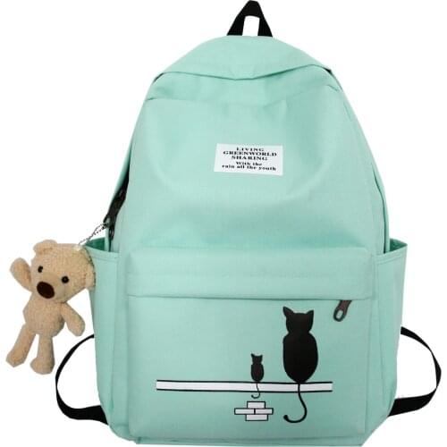 New Schoolbags Fashion Women Travel Backpack Casual Classical School Bag For Teenage Girls Trend Female Book Bag Bolsas Escolar