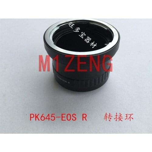 PK645-EOSR Lens Adapter Ring for Pentax 645 PK645 Lens to canon EOSR EOSRP RF mount full frame camera