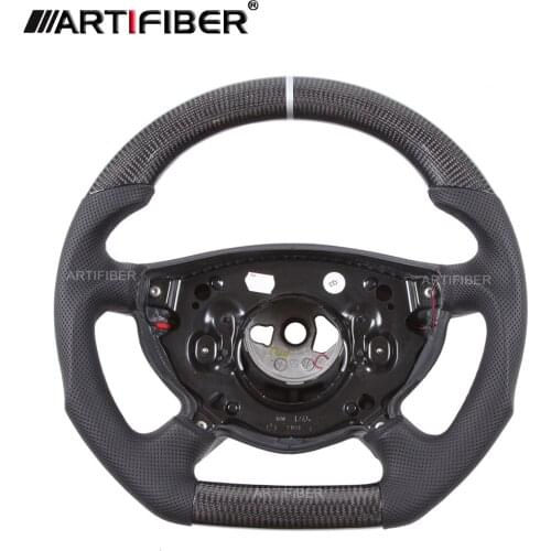 Real Carbon Fiber Steering Wheel for Mercedes Benz E55 AMG