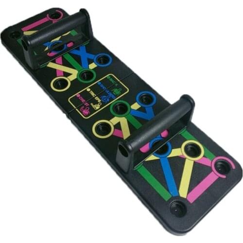 Detachable push-up bracket male fitness equipment home exercise pectoral arm brachio dorsi muscle I-shaped multifunctional board