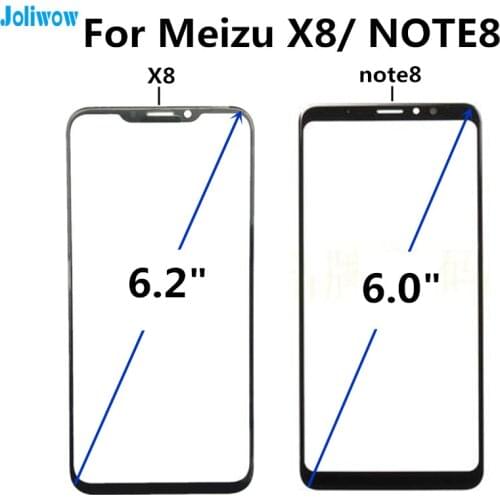 For Meizu X8 NOTE8 M8 NOTE Touch Screen Glass Digitizer Sensor Touchpad Replacement Front Glass Touch Panel Touch Sensor