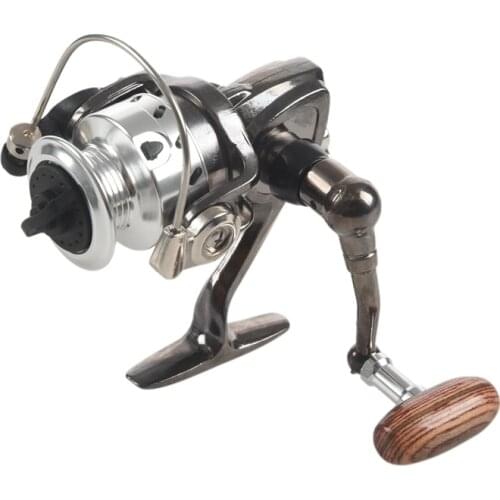 SHUANGYU RAMPART MN100 Full Metal Body Spinning Fishing Reel Ice Reel Raft Lure Wheel Mini Small Reel