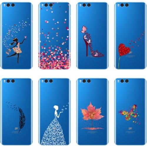 TPU Phone Case Silicone For Xiaomi Mi Max Note 1 2 3 Black Heart Girl Love Shoes Soft Back Cover For Xiaomi Mi Mix 1 2 2S 3 Case