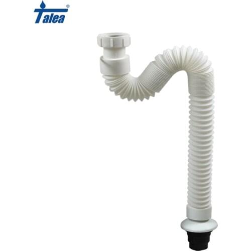 Talea Kitchen Sink Drain Strainer Bathroom Hose Wash Drainage hose Flexible waste water plumbing hose Quality plastic waste pipe