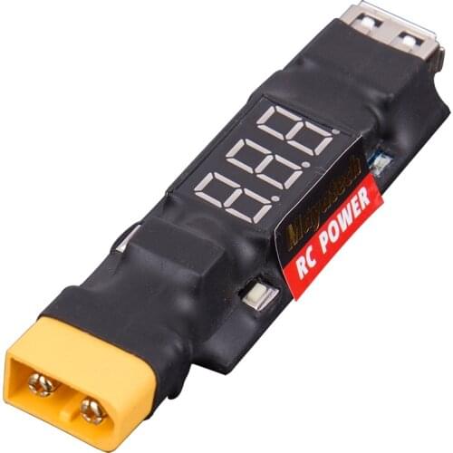 High Quality Mayatech 3 in 1 Lipo Battery Discharge Tester USB Discharge Indicator With T Plug XT60 Plug For RC Drone Models