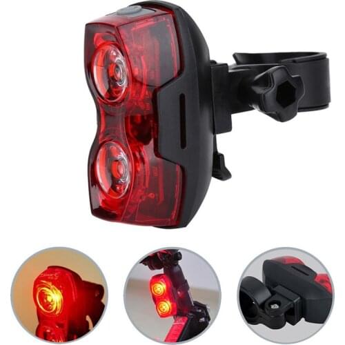 Safety Warning Headlight Led Bicycle Taillight 1000 m Cycling Light Moutain Road Bike Rear Saddle Lamp 3 Models