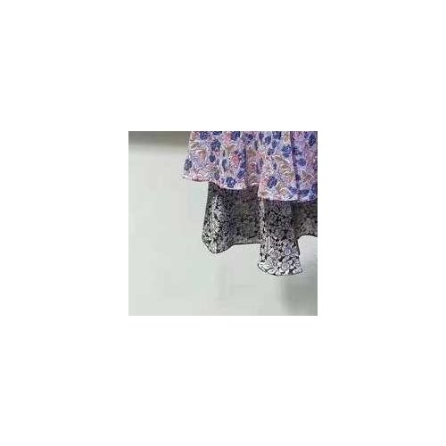 Women Skirt 2021 Summer New Cute Printed Floral Cake Mini Skirt Women Skirt