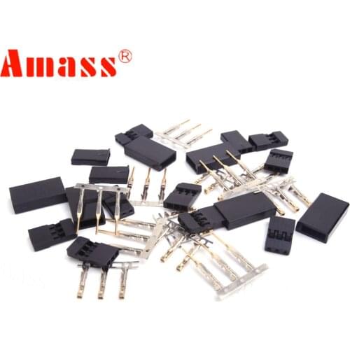 10/ 20pair Male/ Female Connector For Futaba For RC Model, Servo Connector, Model Receiver Battery ESC Connection