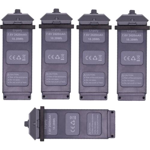 Upgrade MJX Bugs 5W 4K 7.6V 2420mAh Li-Po Battery for MJX B5W 4K Brushless GPS RC Drone Spare Parts Accessories X5 Pro Battery