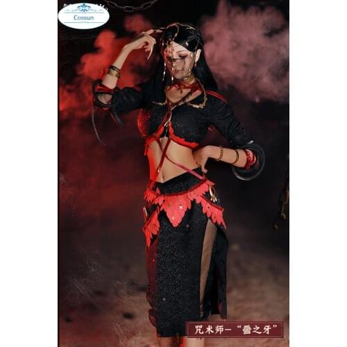 Anime! Identity V Patricia Dorival Conjurator EZhiYa Skin Game Suit Uniform Cosplay Costume Halloween Carnival Party Outfit NEW