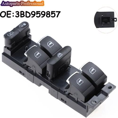 Car accessories New Electric Power Window Switch Control For VW Golf Passat Jetta EOS 3BD 959 857 3BD959857