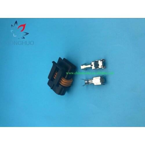 Free shipping 5sets 2Pin for Delphi Female Sealed Connectors For Inline Fuse Wiring Automotive Connector 12103172 12033769