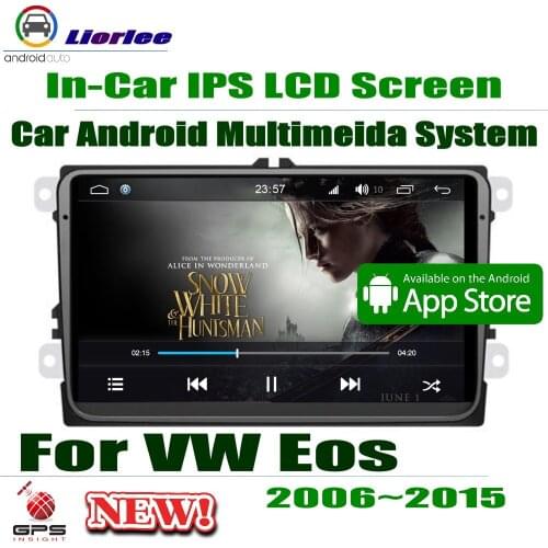 Carplayer Android System Core A53 PX5 9" HD IPS LCD Screen For Volkwasgen VW Eos 2006-2015 Radio Player GPS Navi Multimedia
