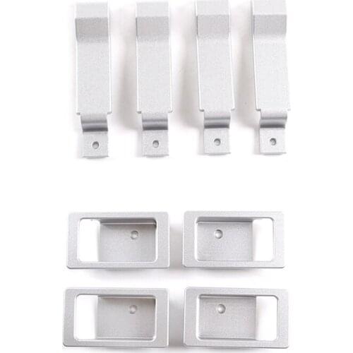 Door Latch Handle Decoration Cover For Land Rover Defender 90 110 130 2004-2018 & Door Bowl Decoration Cover