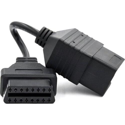 High Quality 17Pin to 16Pin OBD 2 Cable For Toyota 17 Pin Male to 16 Female Connector Line OBD2 Scan Diagnostic-Tool 17-Pin