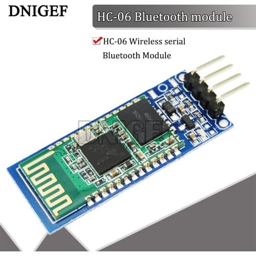 DNIGEF HC06 HC-06 Wireless Serial 4 Pin Bluetooth RF Transceiver Module RS232 TTL for Arduino Bluetooth Module