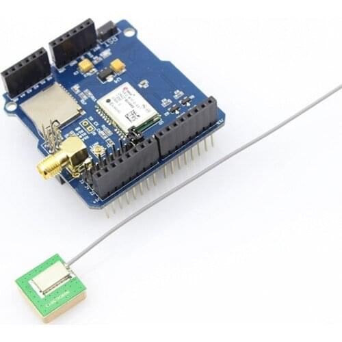 Elecrow GPS Shield for Arduino UNO R3 MEGA NEO-6M Receiver Module with Antenna Micro SD Card Interface Electronic DIY Kit