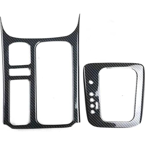 JXKaFa Fit For VW Volkswagen Tiguan Automatic 2010-2017 Car Gear Shift Box Styling Water Cup Holder Frame Trim Stickers ABS